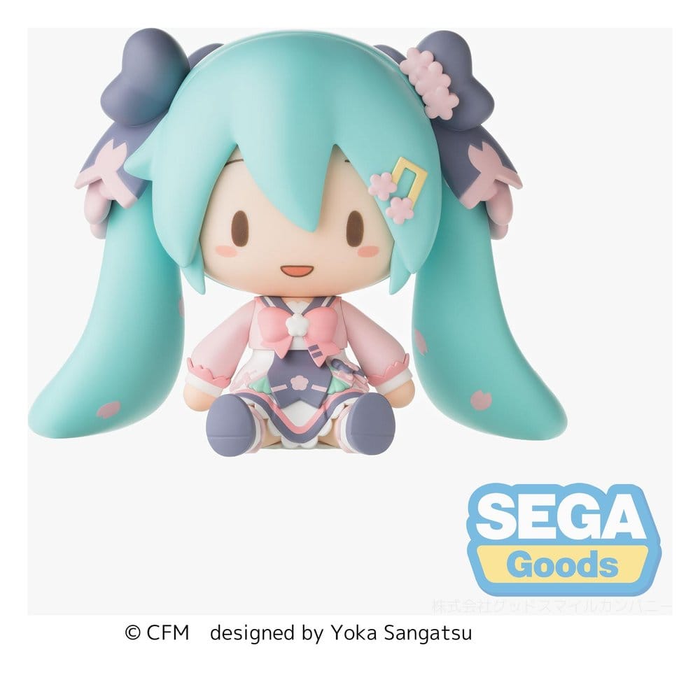Sega Hatsune Miku fuwa petit Chibi Figurka "New Semester" 8 cm