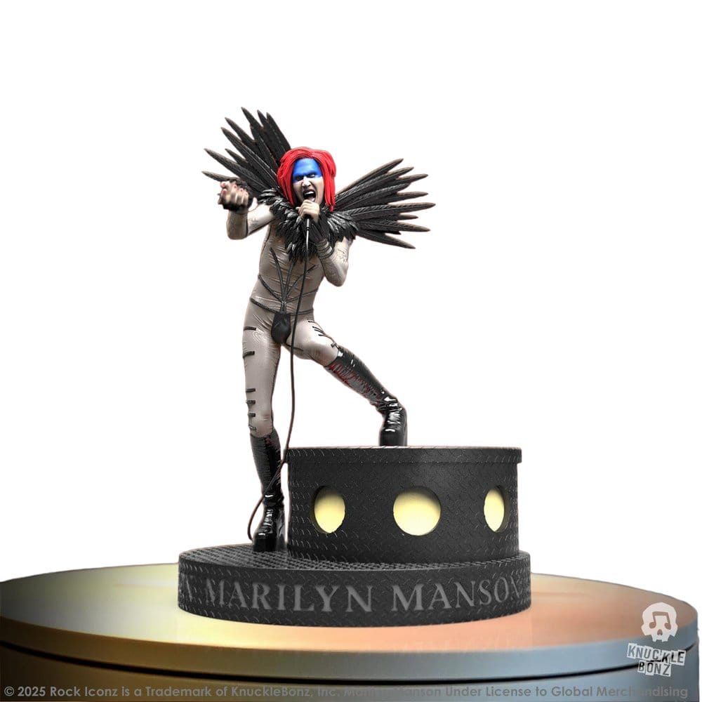 KnuckleBonz Marilyn Manson Rock Iconz Soška Marilyn Manson II 24 cm
