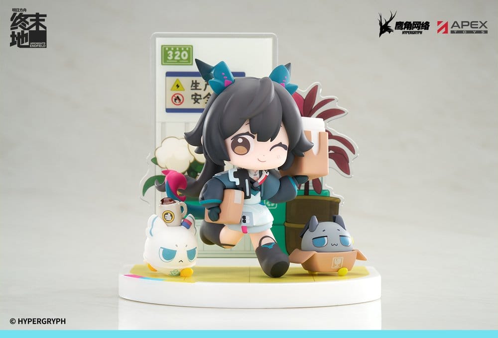 APEX Arknights Cuties Series PVC Figurka Endfield Chen Qianyu 12 cm
