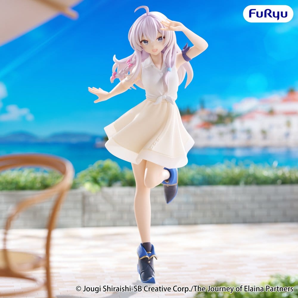 Furyu The Journey of Elaina Muchute PVC Figurka Elaina White Ver. 20 cm