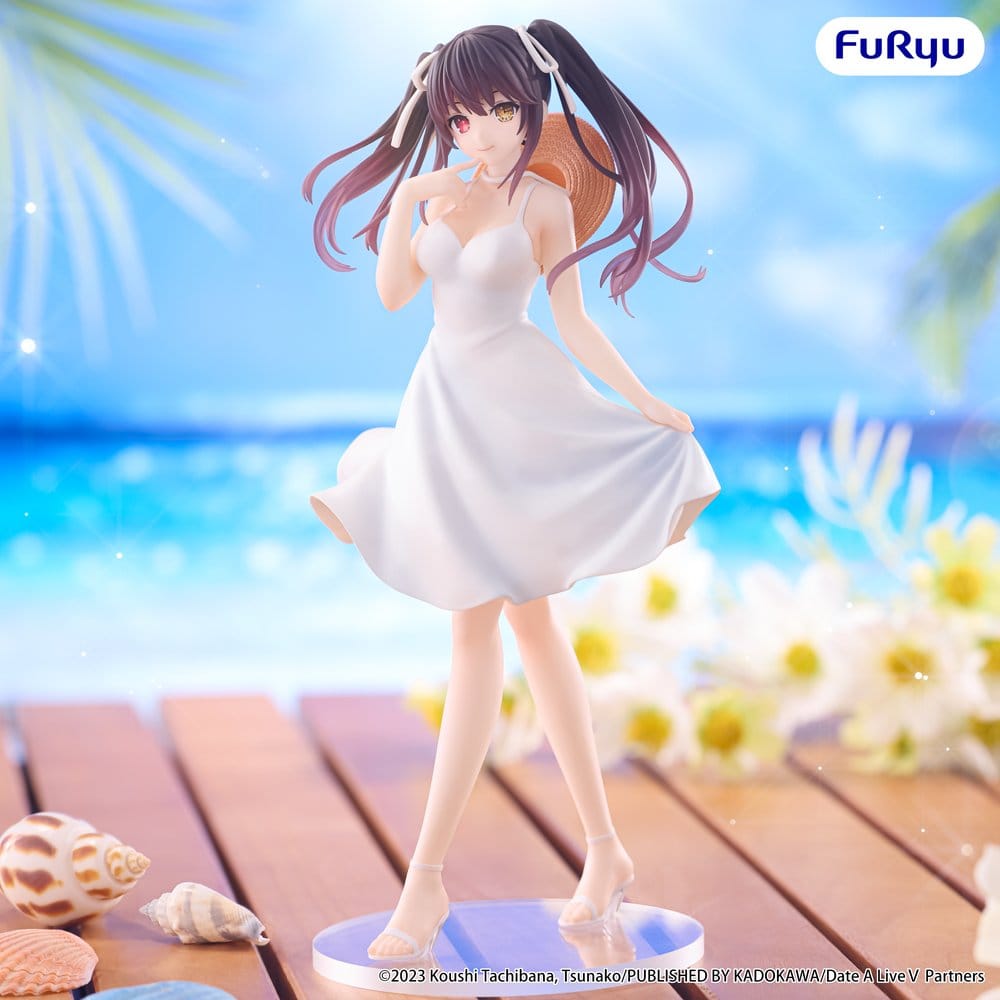 Furyu Date A Live Summer Dress PVC Figurka Kurumi Tokisaki 21 cm