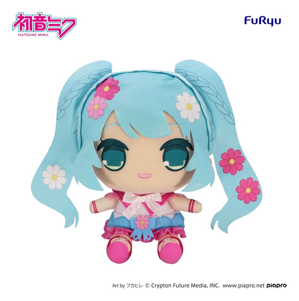 Furyu Hatsune Miku Kyurumaru Big Plush Figurka Cosmos 27 cm