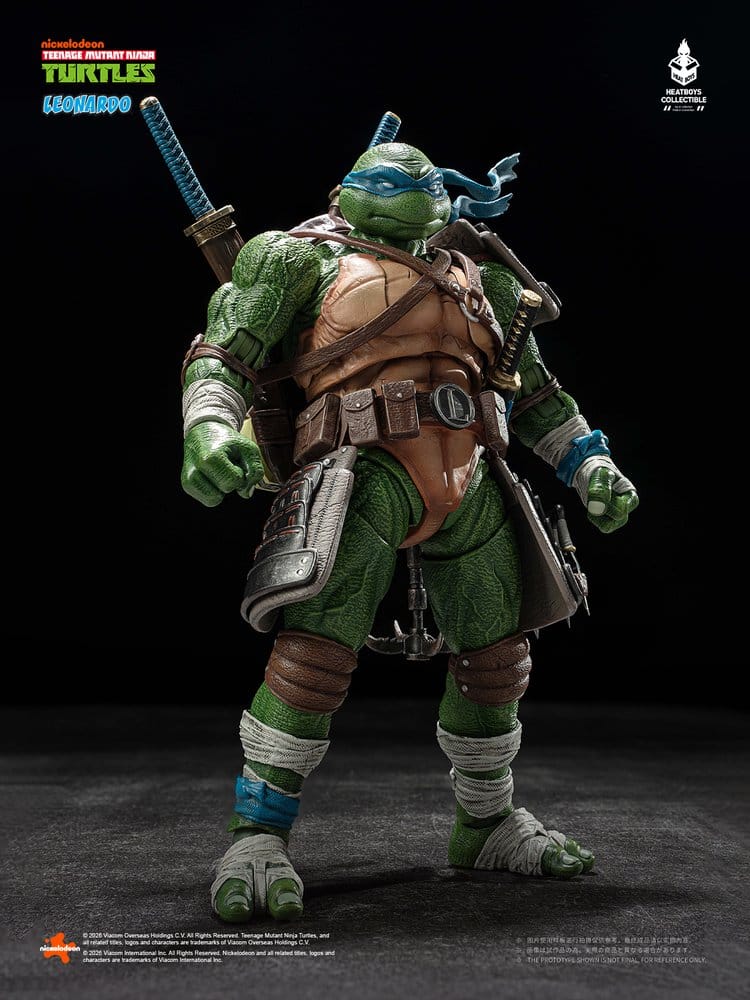 Heat Boys Teenage Mutant Ninja Turtles Akční Figurka Leonardo Deluxe Version 20 cm