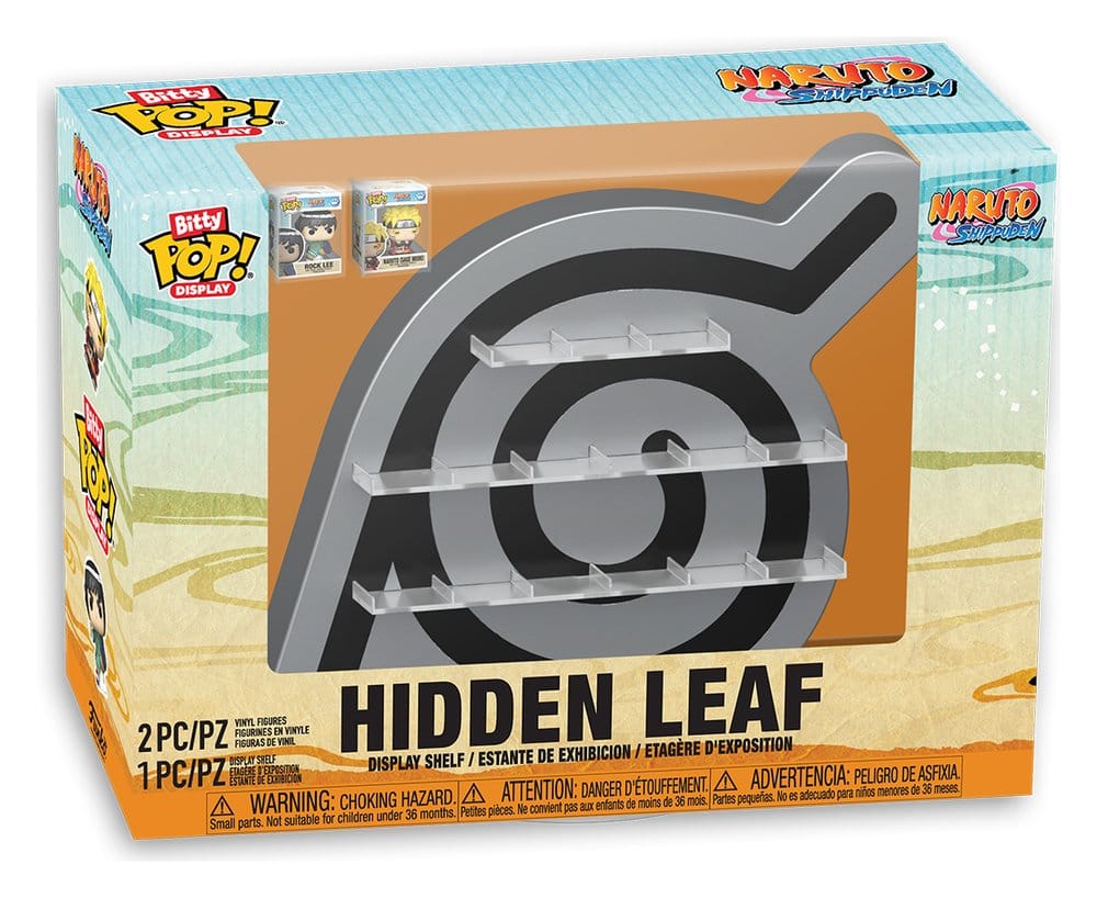 Funko Naruto Bitty POP! Display Vinyl Figurky Hidden Leaf