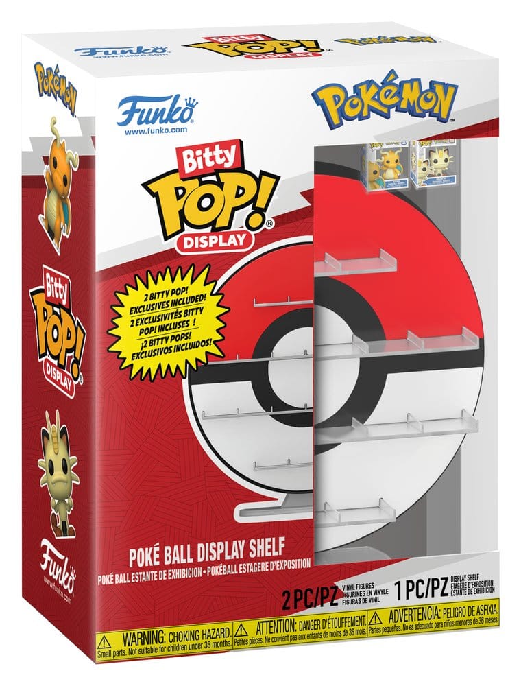 Funko Pokémon Bitty POP! Display Vinyl Figurky Poké Ball