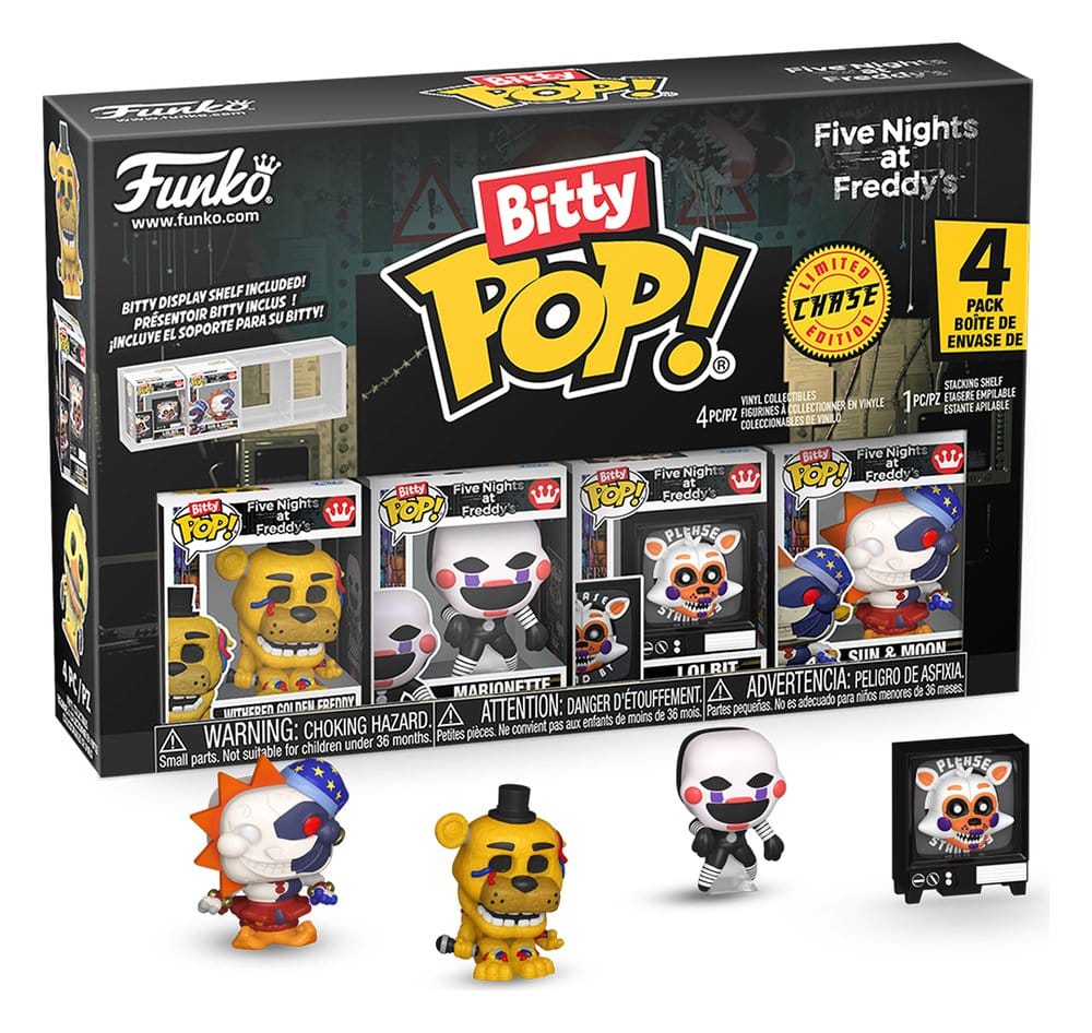 Funko Five Nights at Freddy's Bitty POP! Vinyl Figurka 4-Pack Series 5 2,5 cm