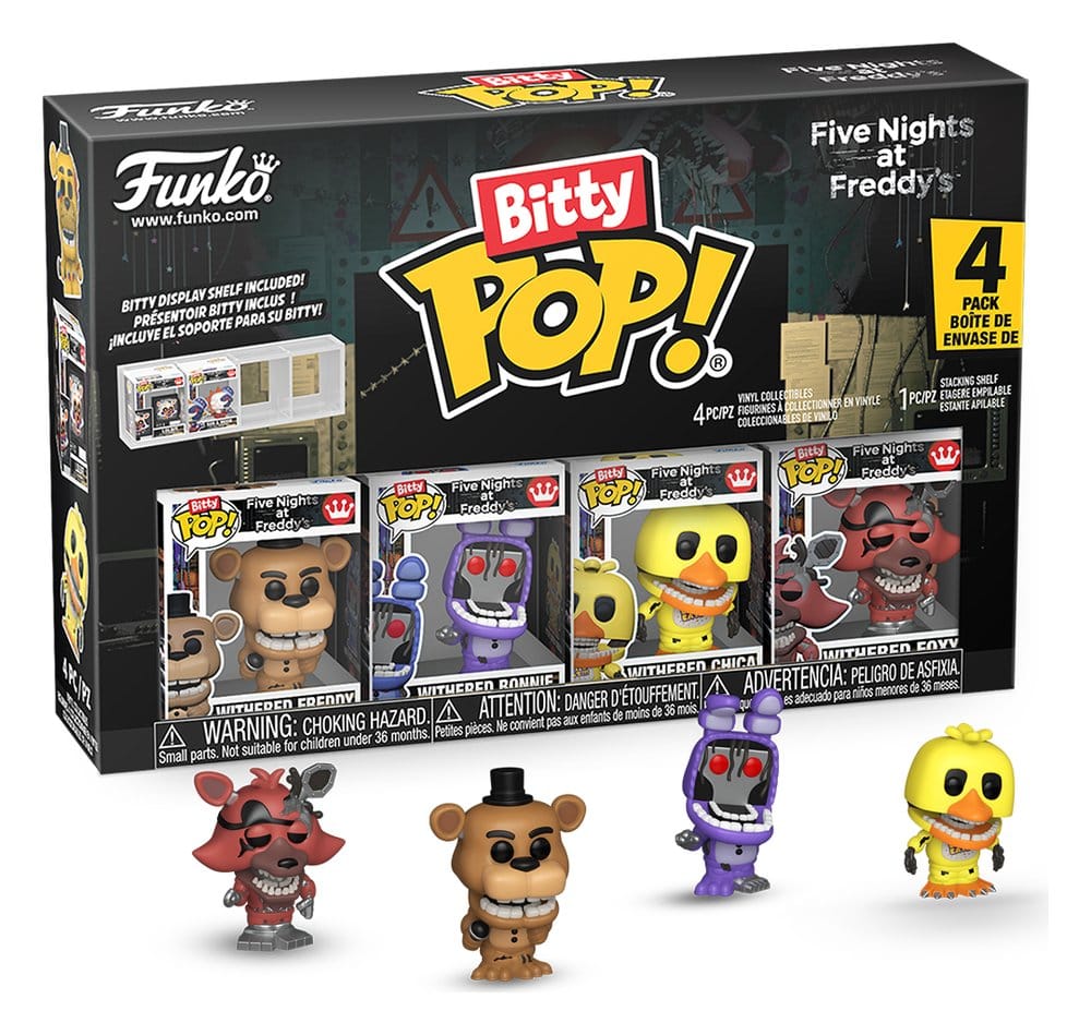 Funko Five Nights at Freddy's Bitty POP! Vinyl Figurka 4-Pack Series 6 2,5 cm