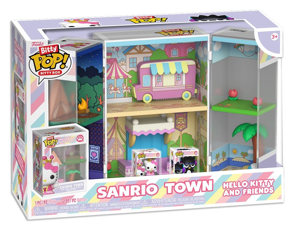 Funko Sanrio Bitty POP! Boxes Vinyl Figurka Sanrio Town