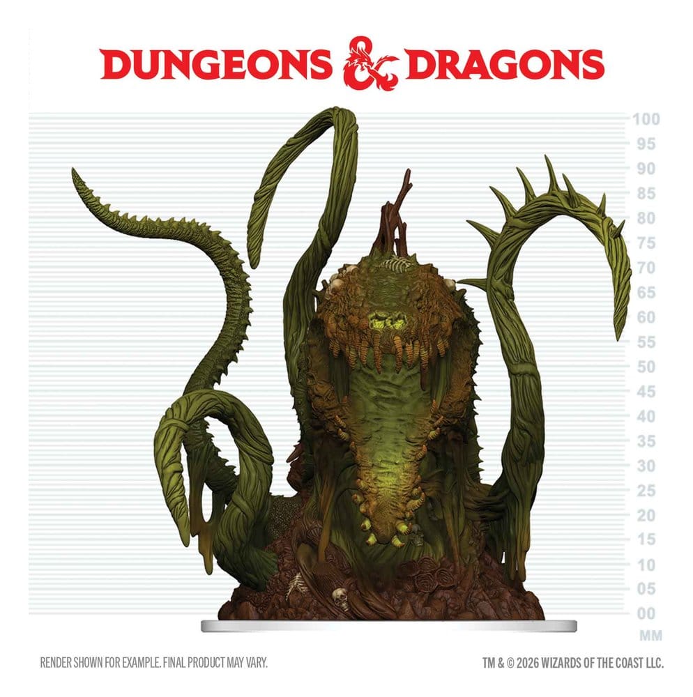WizKids D&D Icons of the Realms Mini Figurka Spore of Moander Boxed Miniature 15 cm