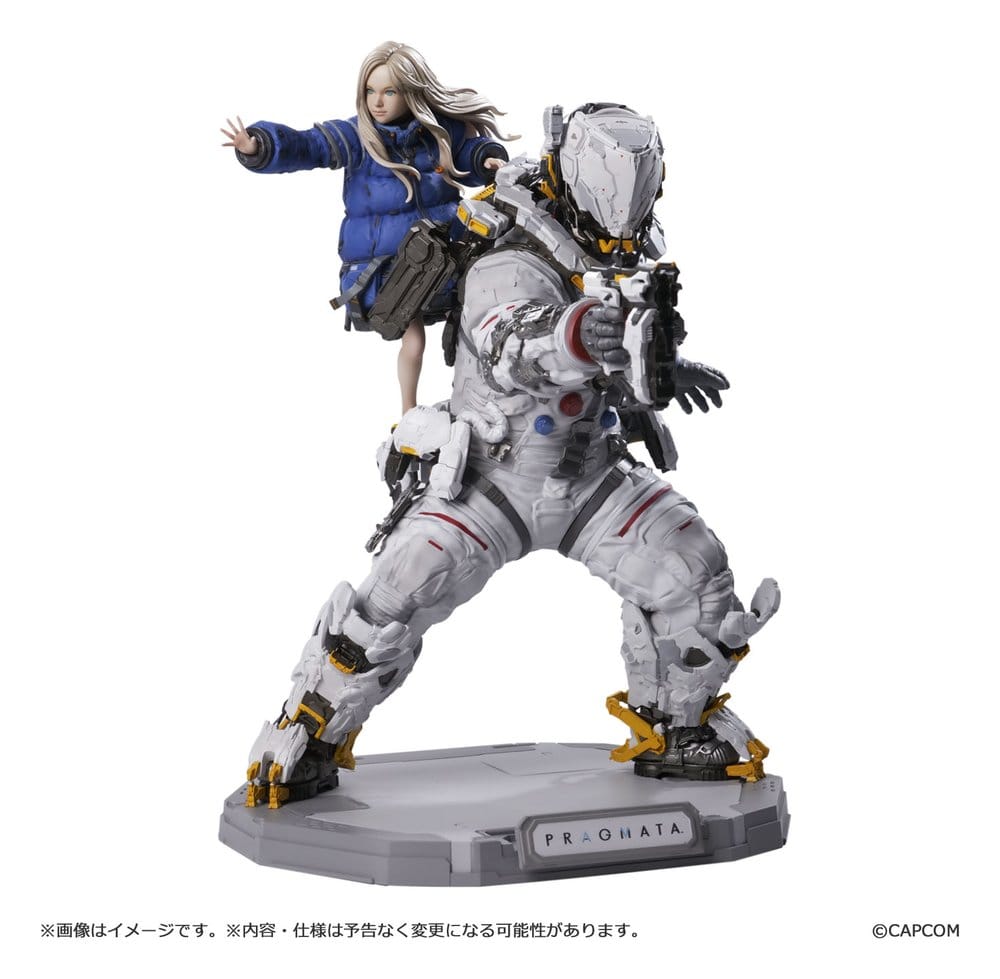 Pragmata Capcom Figure Builder Creator's Model PVC Figurka Hugh & Diana 28 cm