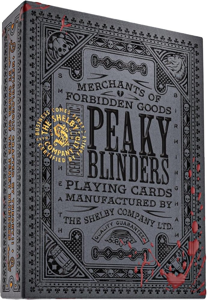 Theory11 Peaky Blinders Hrací Karty Forged In Smoke and Blood