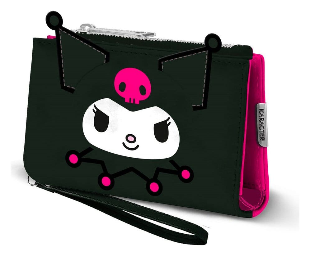 Karactermania Sanrio Slim Peněženka Kuromi Face