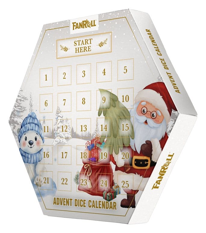 FanRoll Adventní Kalendář Holiday Dice 2026