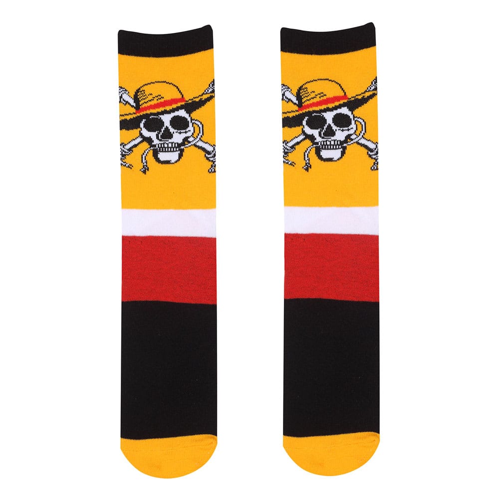 Heroes Inc One Piece Socks Cross Bones S-M