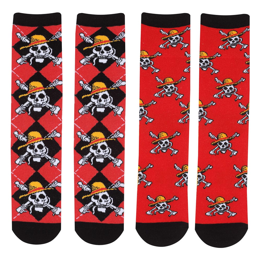 Heroes Inc One Piece Socks 2-Pack S-M