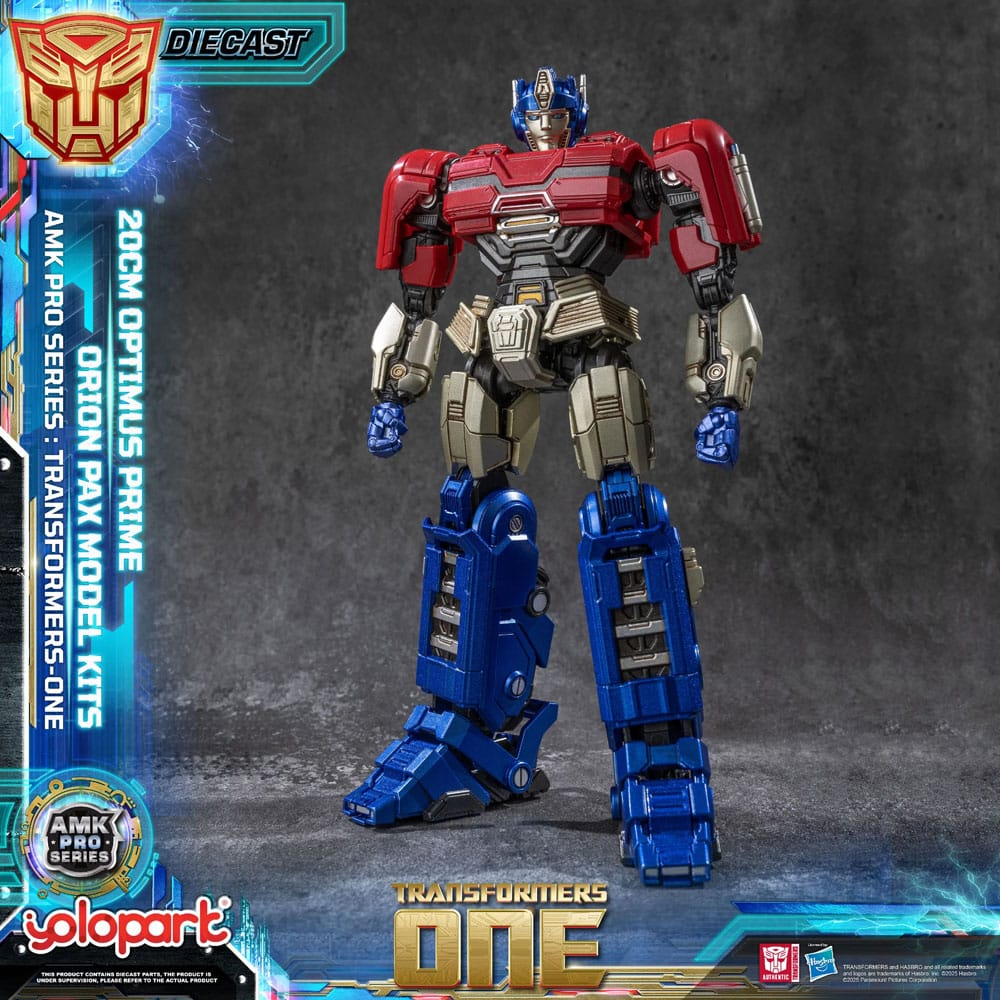 Yolopark Transformers: Generation One AMK Pro Series plastový Model Kit Orion Pax/Optimus Prime Final Form 20 cm