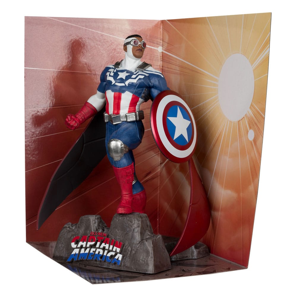 McFarlane Toys Marvel Collection PVC Statue 1/10 Captain America (All-New Captain America #1) 17 cm
