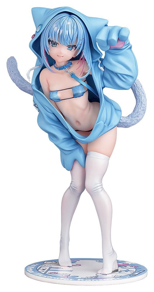 Phat! Virtual illustrator Kanzarin PVC Figurka 1/6 kanzarin-chan: Cat-Eared Hoodie Ver. 26 cm