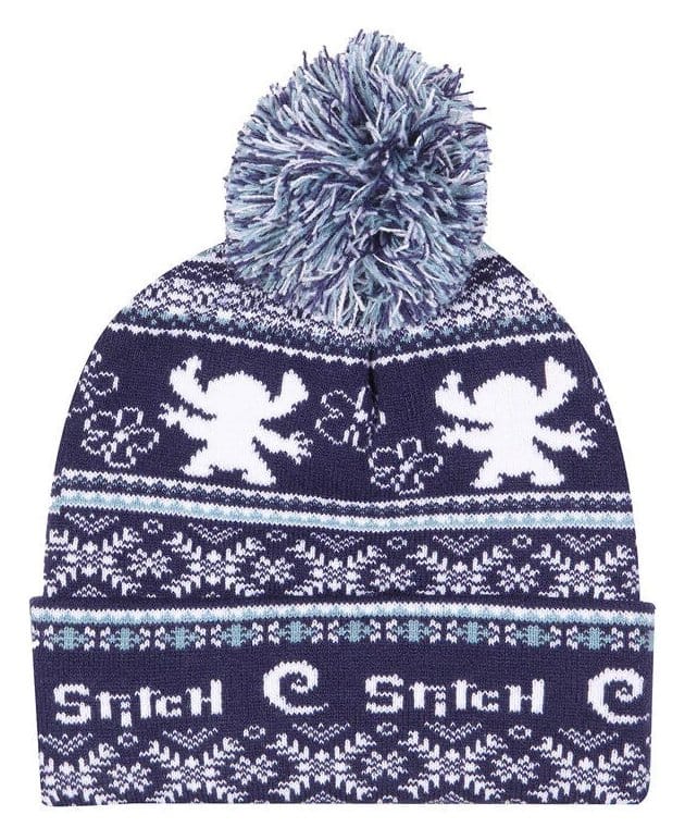 Heroes Inc Lilo & Stitch Pom-Pom Čepice Fair Isle
