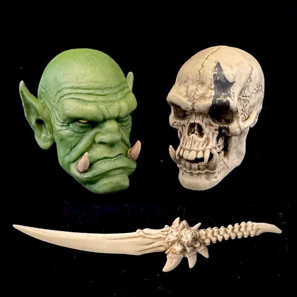 Four Horsemen Toy Design Mythic Legions Doplněk k akční figurce Enemy Head Pack