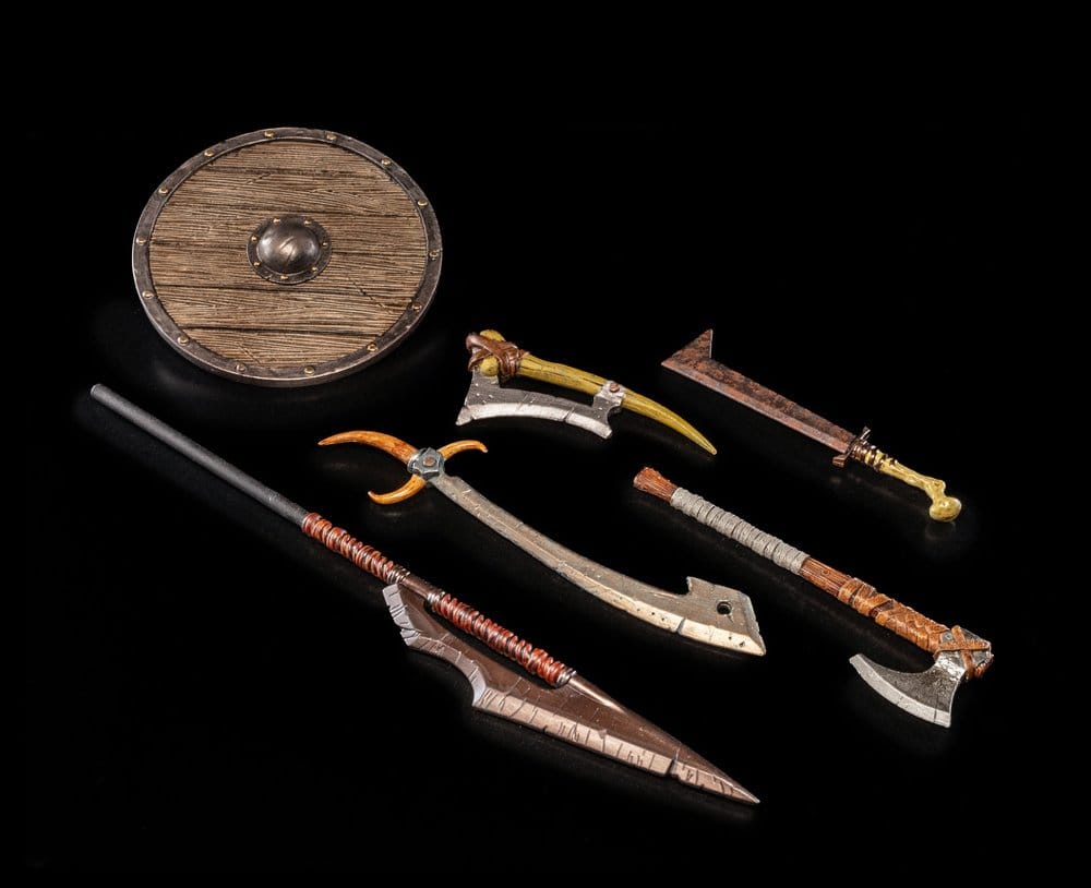 Four Horsemen Toy Design Mythic Legions Doplněk k akční figurce Evil Weapons Pack