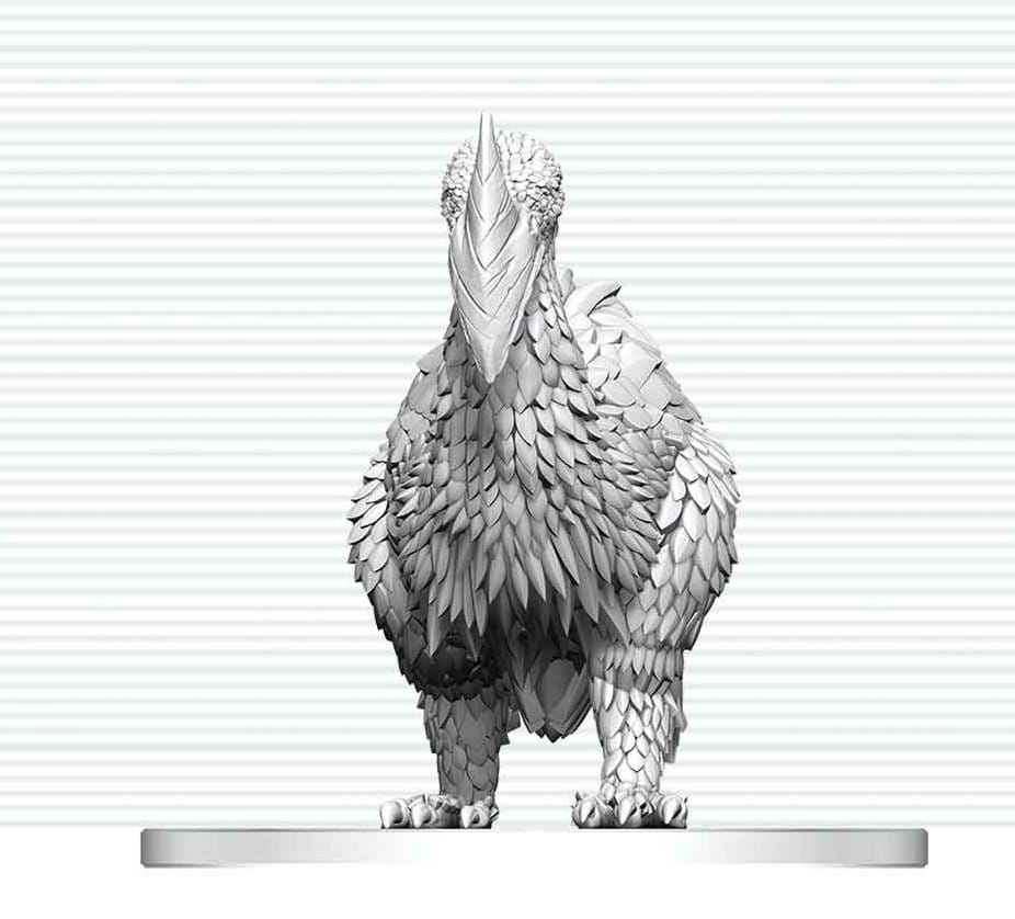 WizKids D&D Nolzur's Marvelous Miniatures Mini Figurka Axe Beak 4 cm