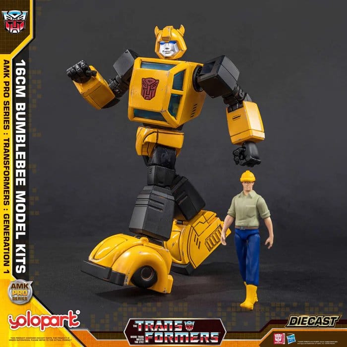 Yolopark Transformers: Generation One AMK PRO Series Stavebnice plastového modelu Bumblebee 16 cm