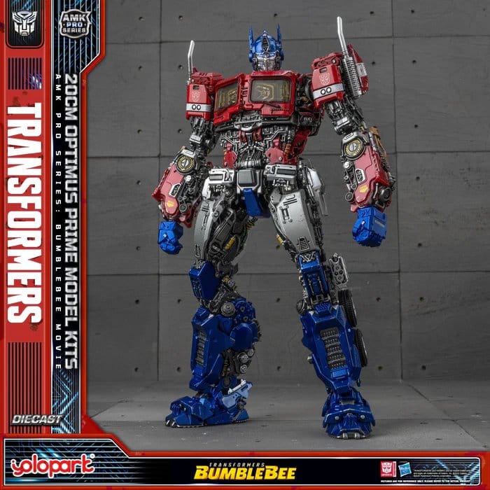 Yolopark Transformers: Bumblebee AMK PRO Series Stavebnice plastového modelu Optimus Prime 20 cm