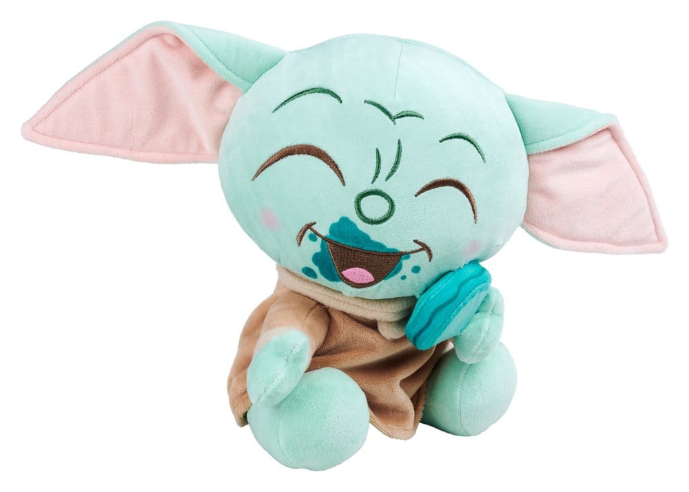 Simba Star Wars Mandalorian Plyšák Grogu with Macaroon 25 cm