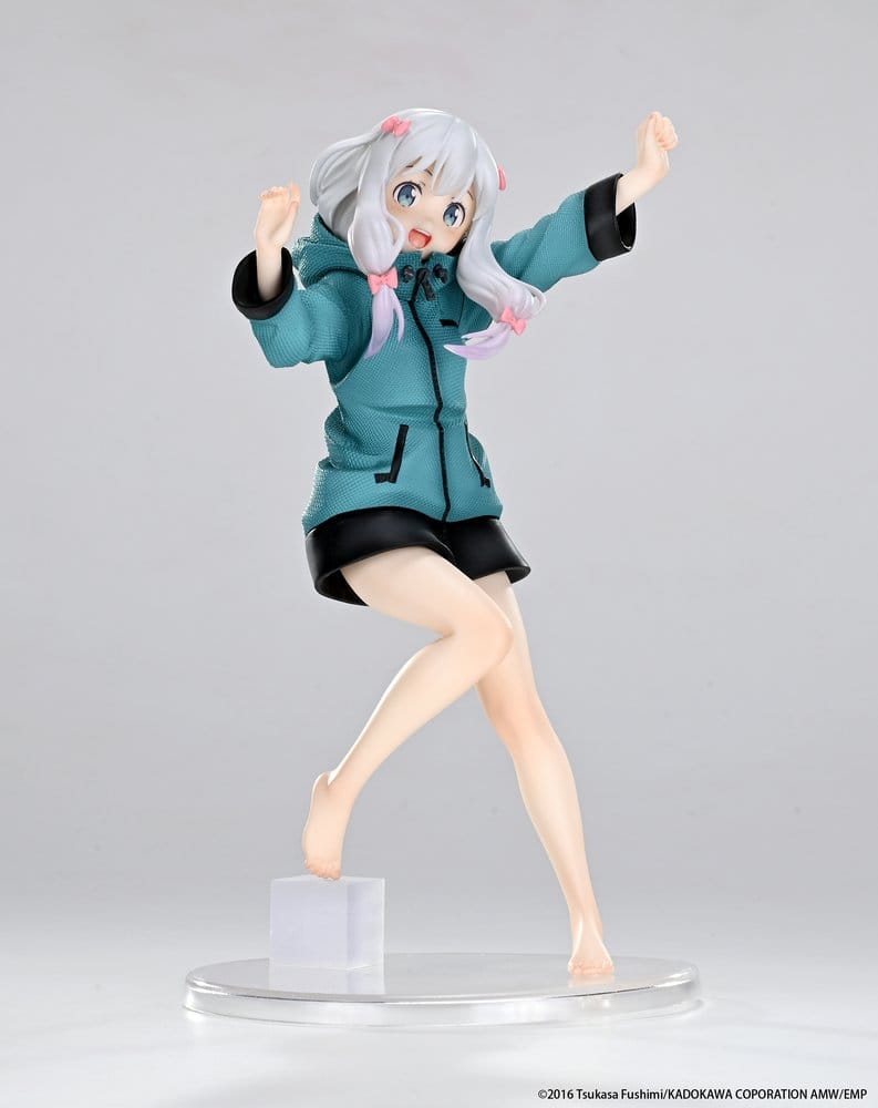Taito Prize Eromanga Sensei Coreful PVC Figurka Sagiri Izumi (Hoodie Ver.) Reissue 20 cm