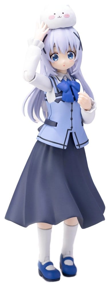 Plum Pmoa Is the Order a Rabbit? Bloom Plafia Stavebnice plastového modelu Chino (Mini Figure set) 14 cm