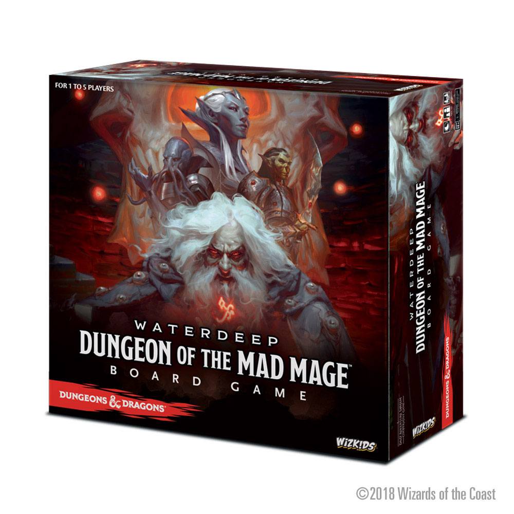WizKids Dungeons & Dragons Board Game Waterdeep Dungeon of the Mad Mage Standard Edition *English Version*