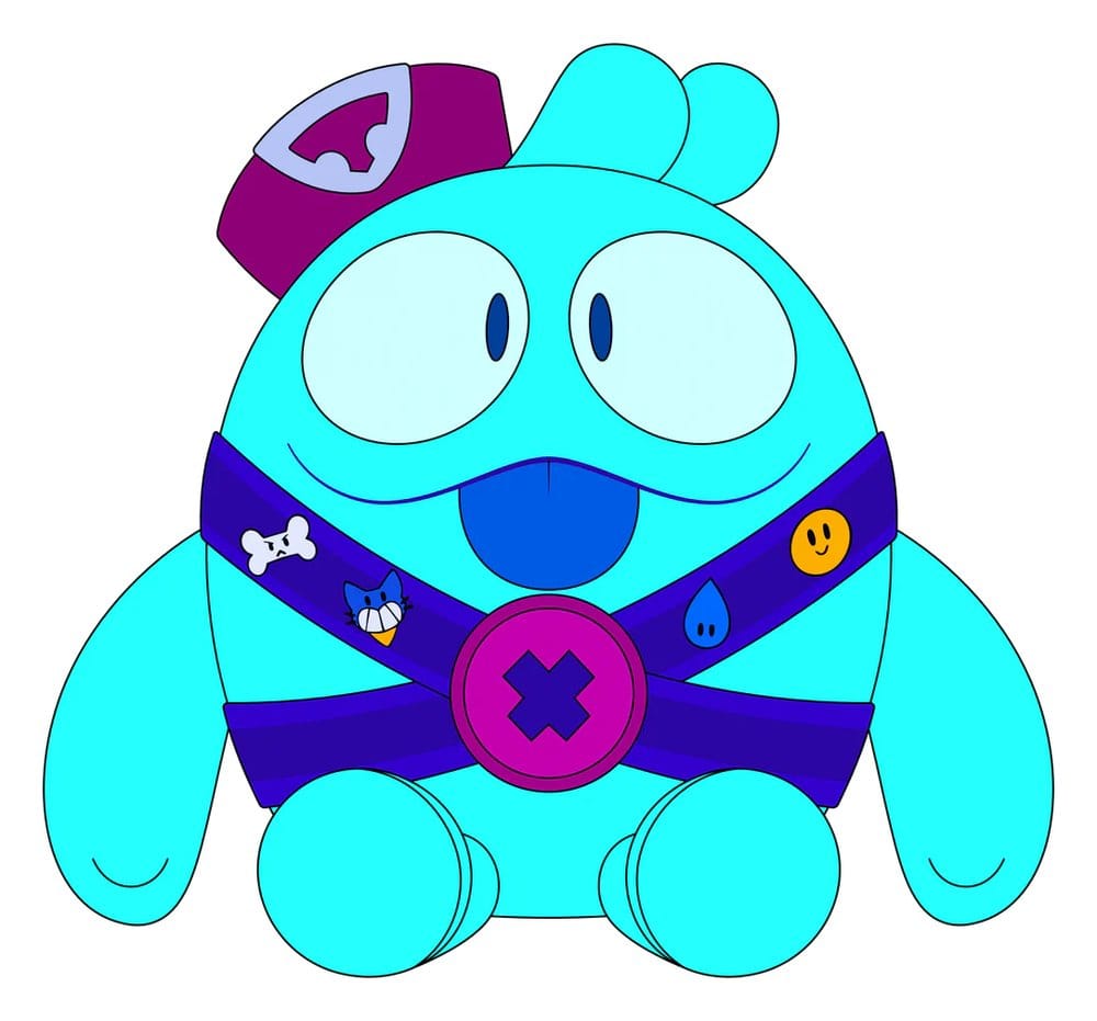 Youtooz Brawl Stars Plyšák Squeak 22 cm