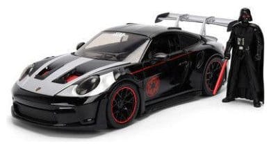 Jada Toys Star Wars Diecast Model 1:24 Darth Vader Porsche 911