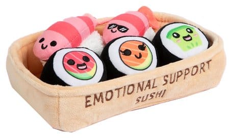 Just Play Relatable Emotional Support Plyšák Sushi
