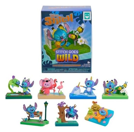 Just Play Stitch Happy Haul Sběratelská Figurka Blind Boxes Goes Wild (8)