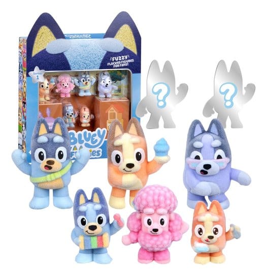 Moose Toys Bluey Fuzzies Deluxe Sada figurek