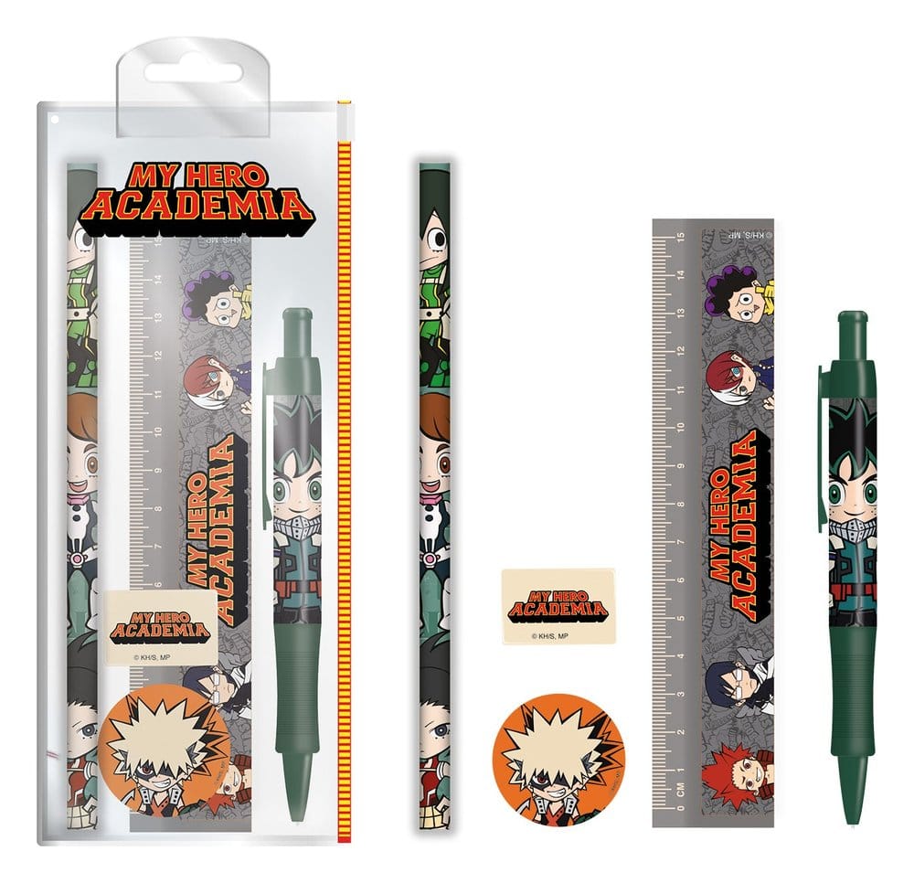 Pyramid International My Hero Academia Sada kancelářských potřeb Chibi