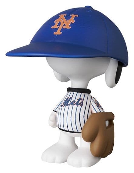 Medicom MLB × Peanuts UDF PVC Figurka New York Mets Snoopy 7 cm