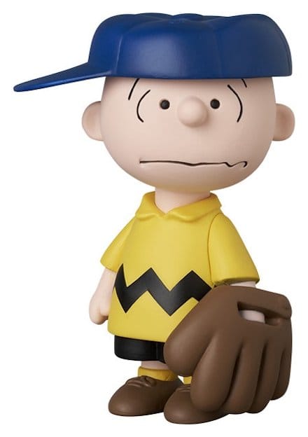 Medicom MLB × Peanuts UDF PVC Figurka Los Angeles Dodgers Charlie Brown 9 cm