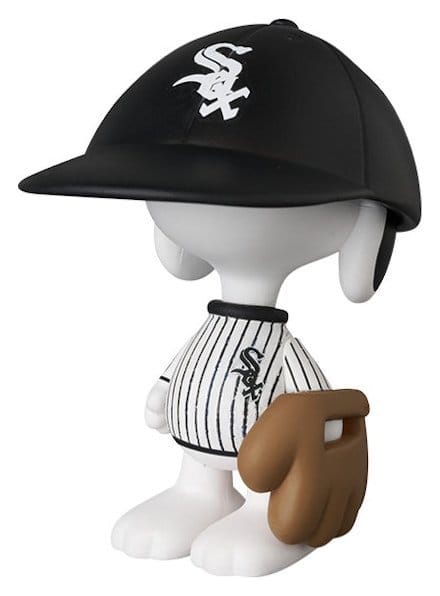 Medicom MLB × Peanuts UDF PVC Figurka Chicago White Sox Snoopy 7 cm