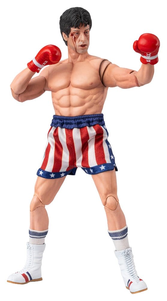 Hiya Toys Rocky IV Exquisite Super Series Akční Figurka 1/12 Rocky Boxer Version 16 cm