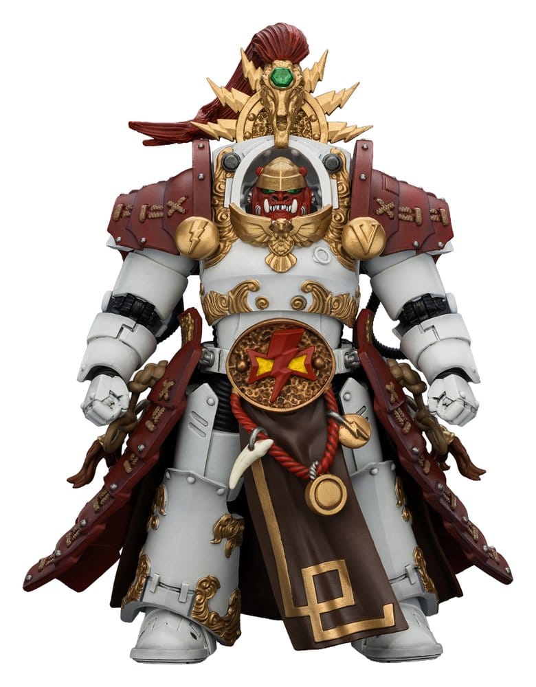 Joy Toy (CN) Warhammer The Horus Heresy Akční Figurka White Scars Qin Xa - Master of the Keshig 14 cm