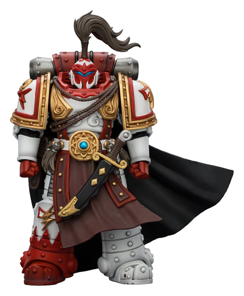 Joy Toy (CN) Warhammer The Horus Heresy Akční Figurka White Scars Hibou Khan, Seeker of Atonement 12 cm