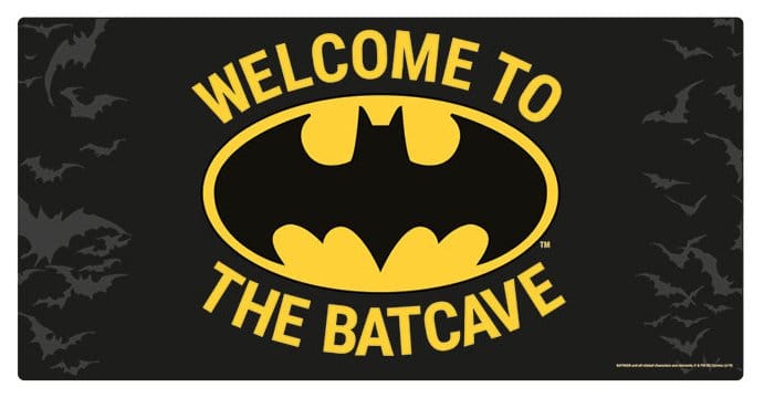 Pyramid International Batman Kovová cedule Welcome to the Batcave 60x30 cm