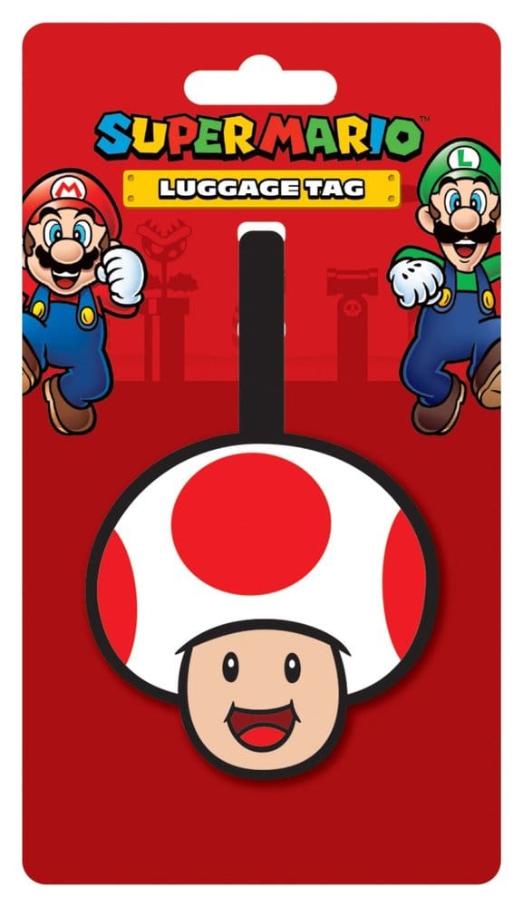 Pyramid International Super Mario Visačka na zavazadlo (Toad)