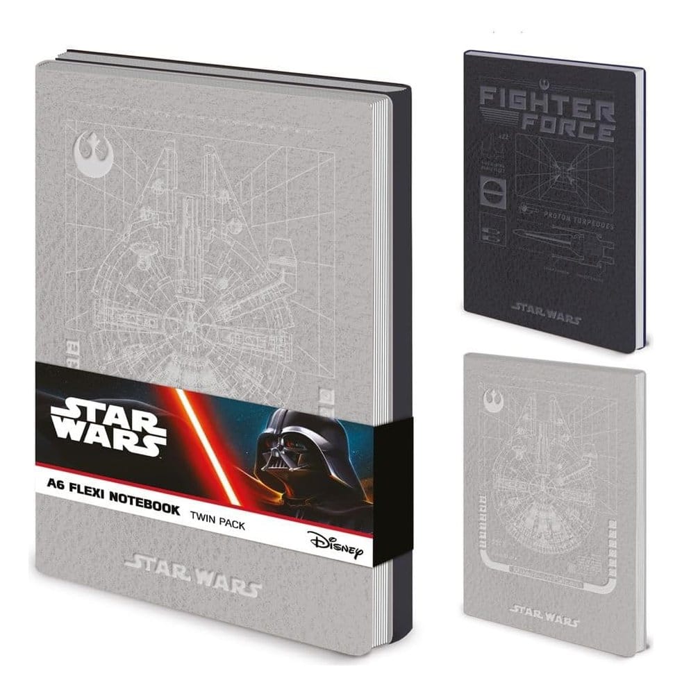 Pyramid International Star Wars A6 Flexi Zápisník Twin Pack (Rebel)