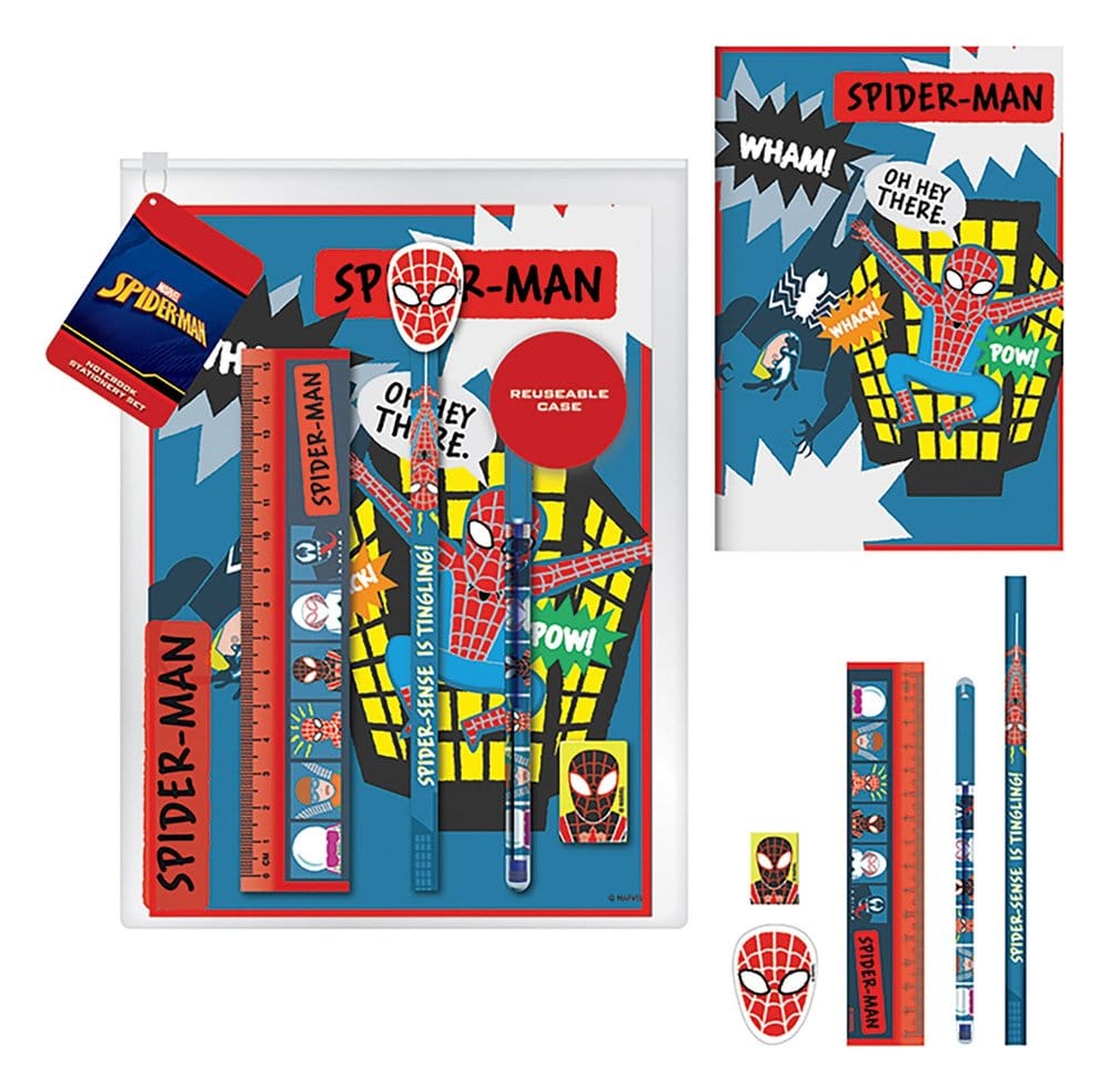 Pyramid International Spider-Man Sada kancelářských potřeb Sketch Exercise Book