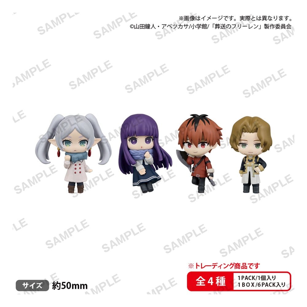 Frieren: Beyond Journey's End BUSHIROAD THE BOX Sběratelská figurky RICH vol.2 5 cm Blind Box Display (6)