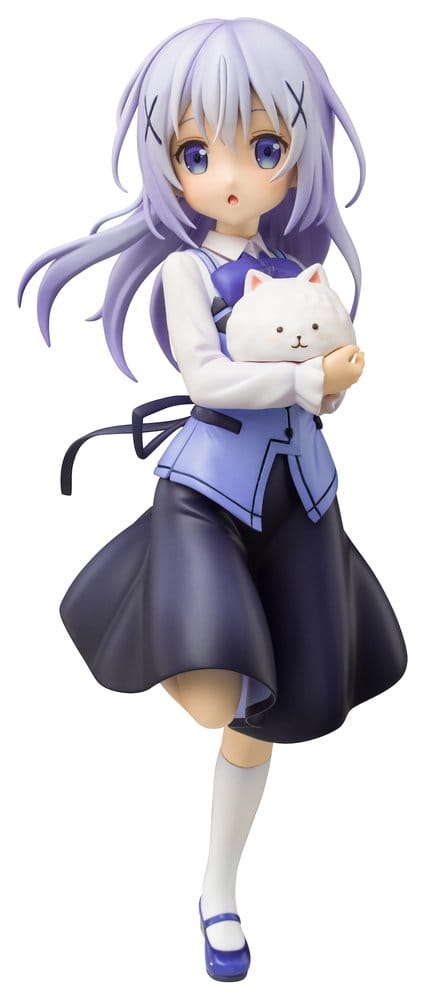 Plum Pmoa Is the Order a Rabbit?? PVC Figurka 1/7 Chino (Cafe Style) 21 cm
